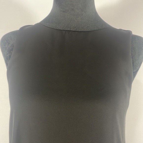 Miami Black Back Bow Dress, Small, Sheer with slip,mini, little black dress - Picture 7 of 10